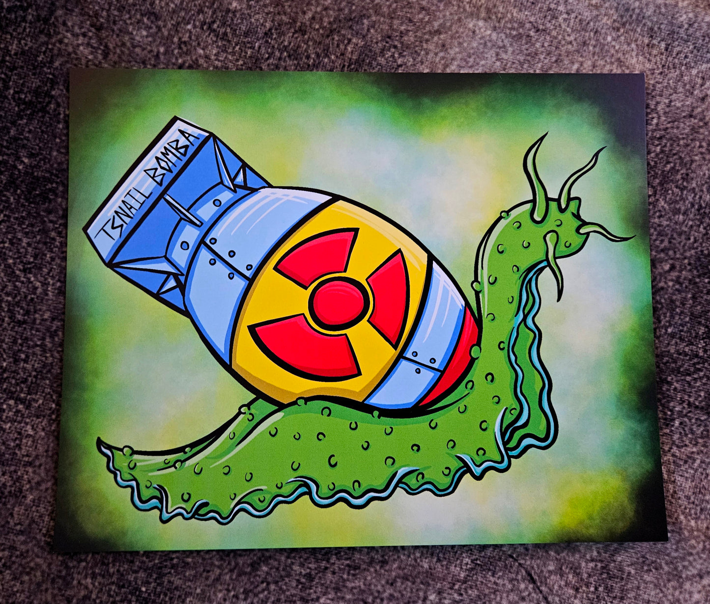 Bomb Snail Print - Snailbomba