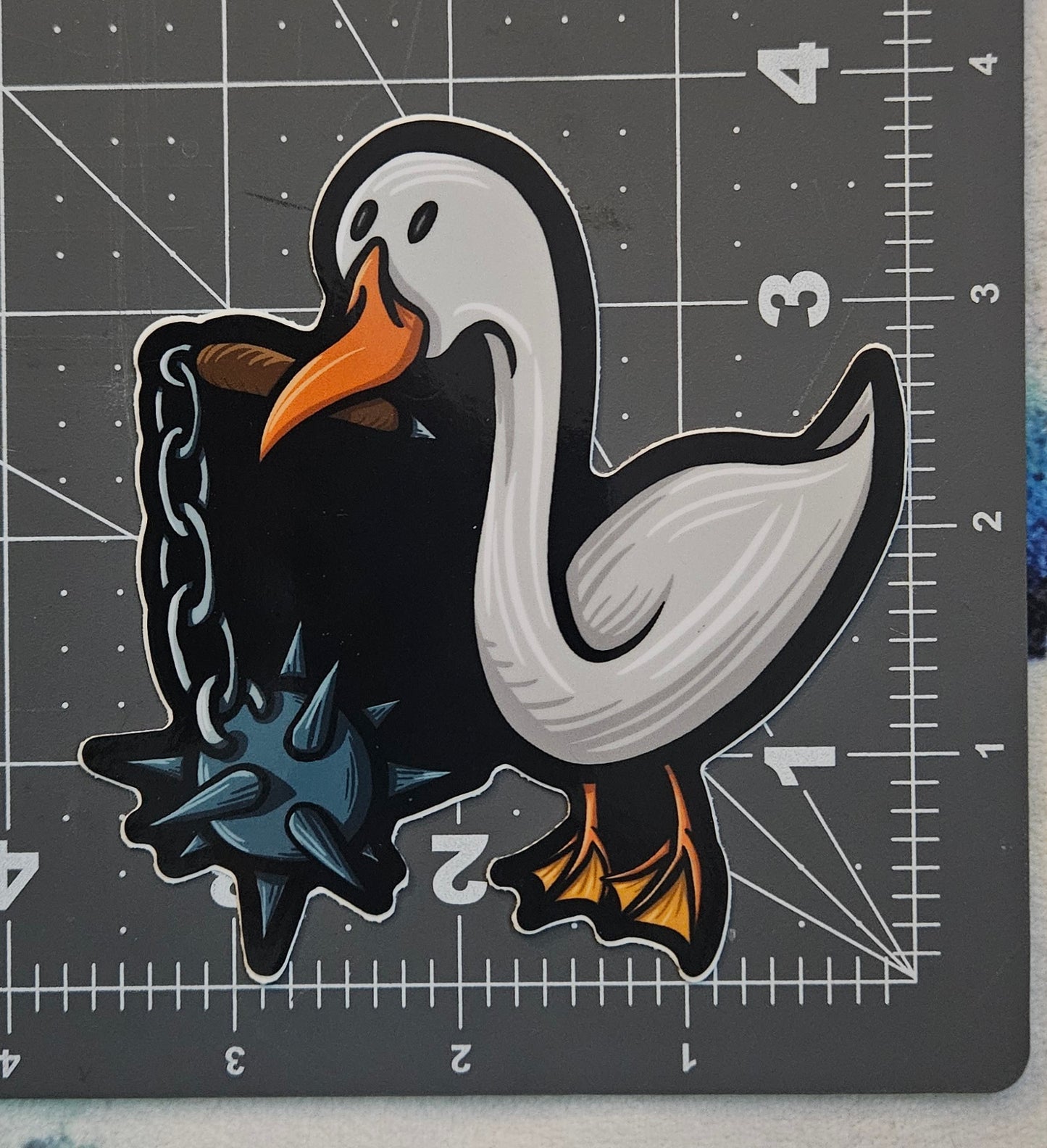 Flail Goose Sticker