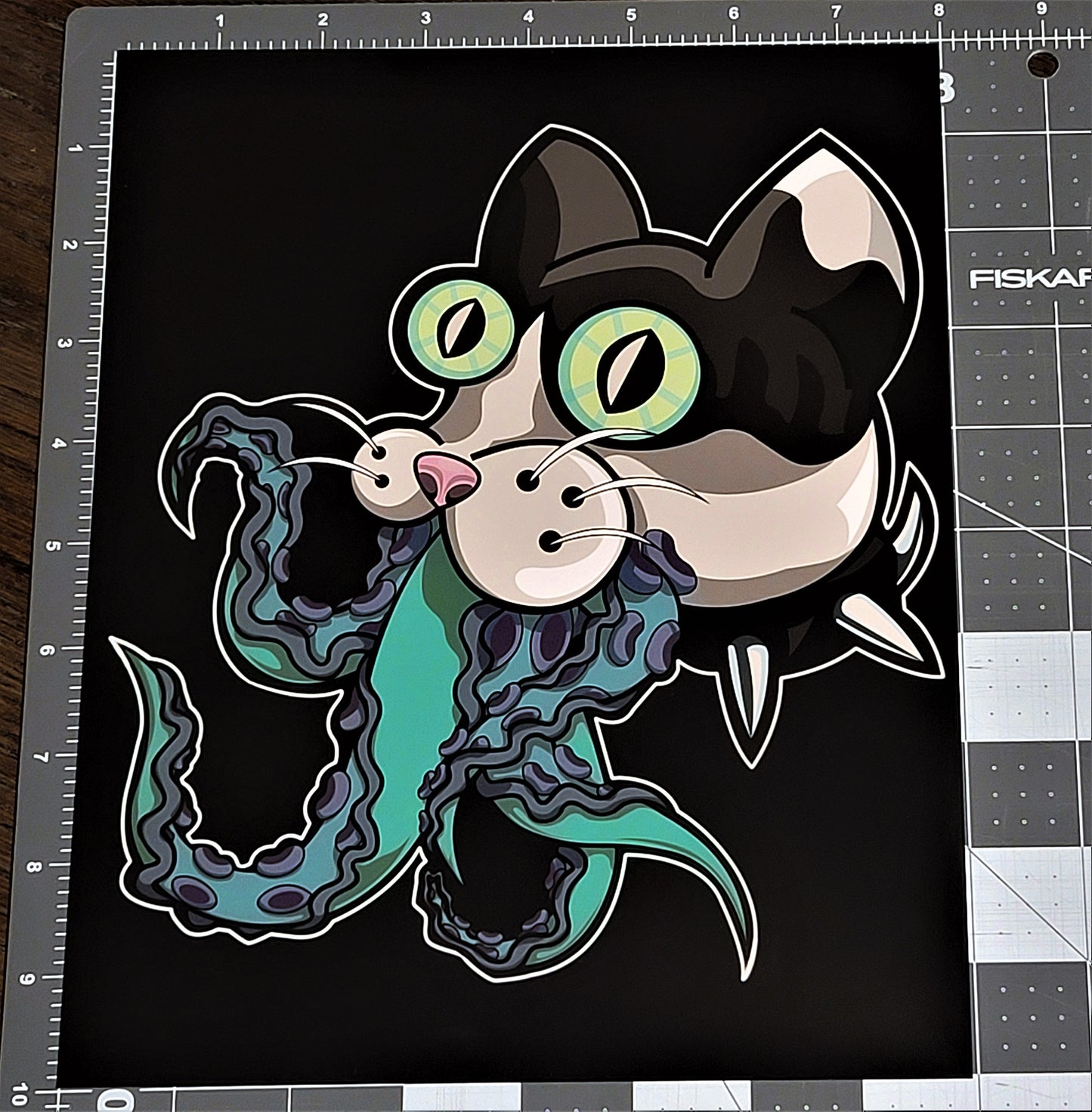 Cthulhu Cat Print