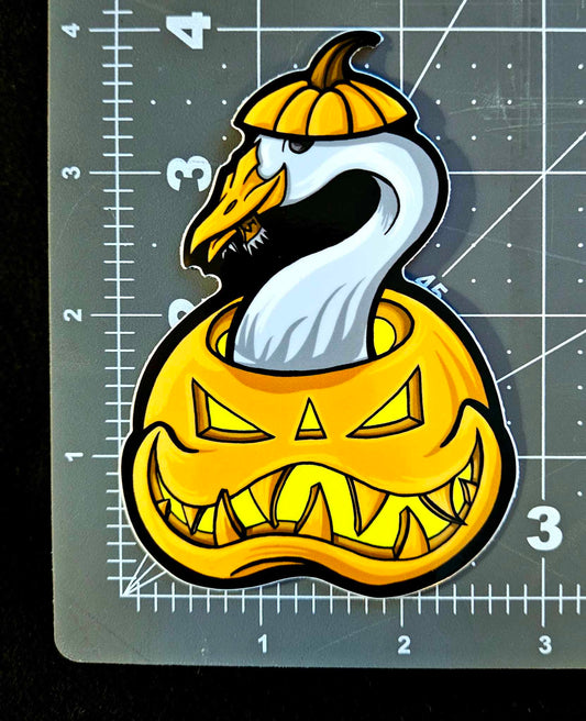Halloween Goose Sticker