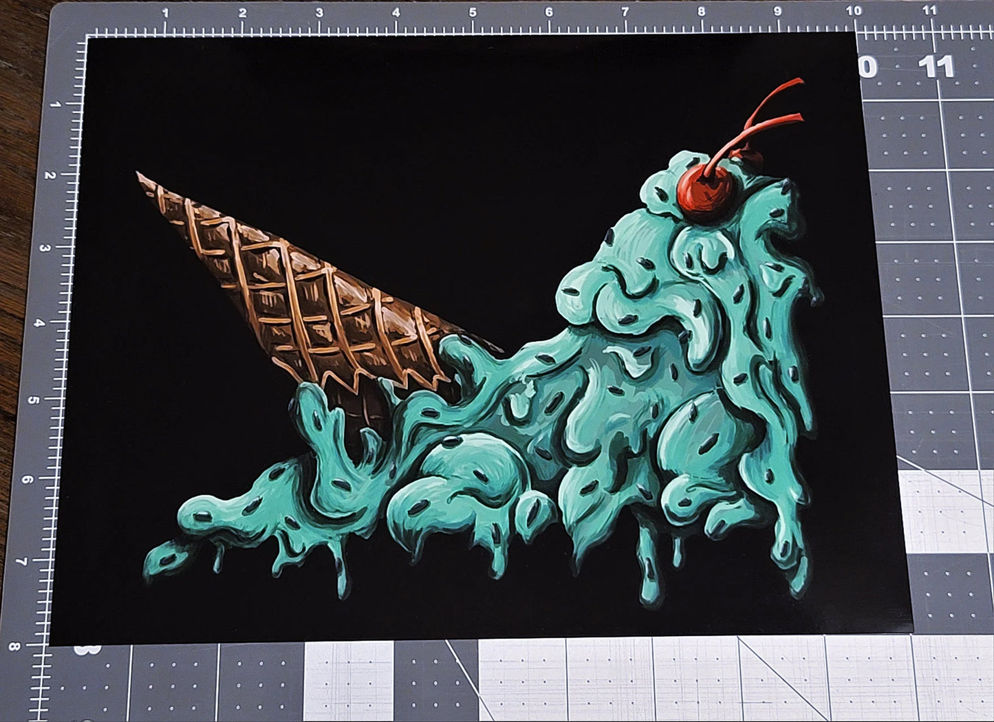 Ice Cream Snail Print