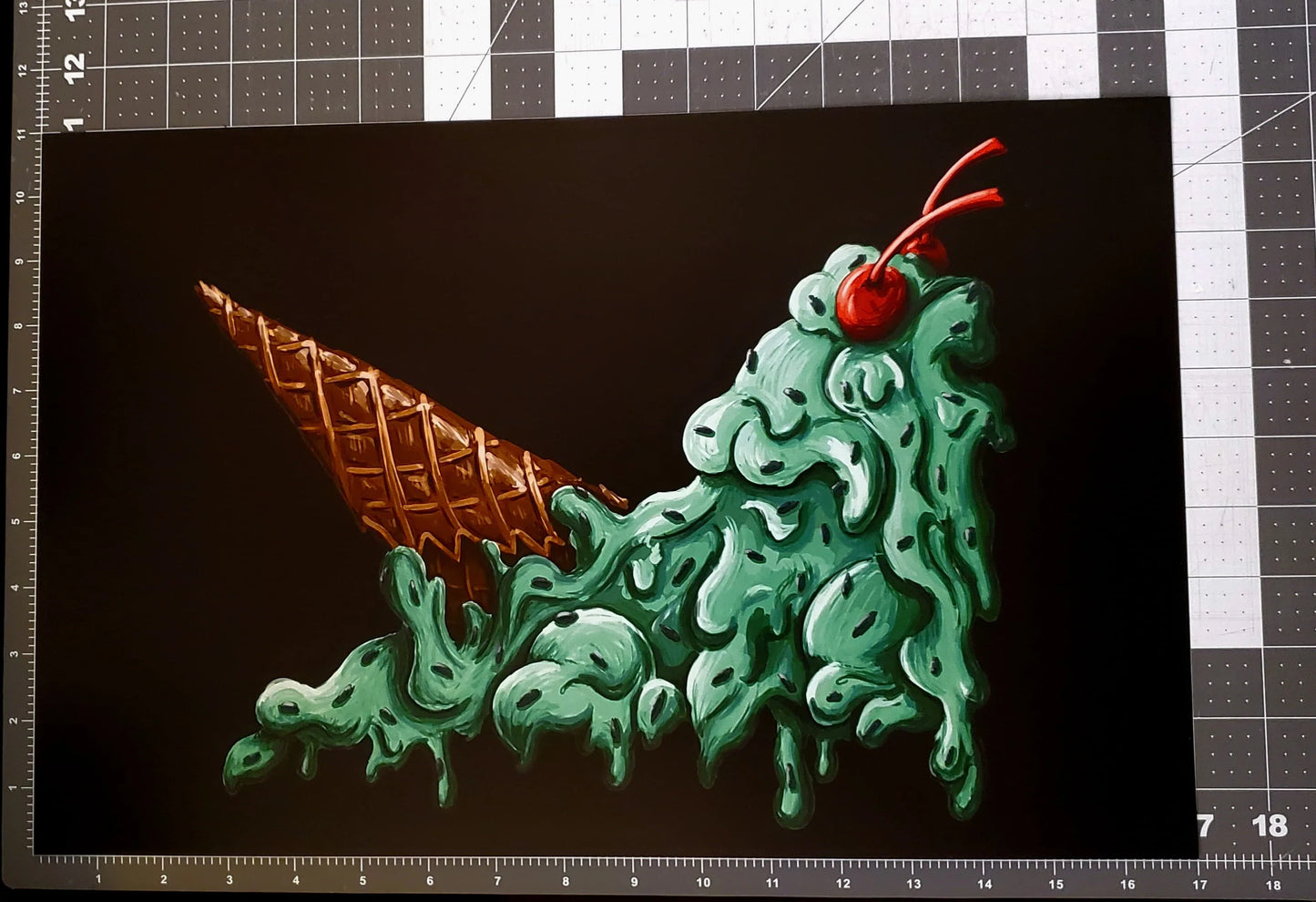Ice Cream Snail Print