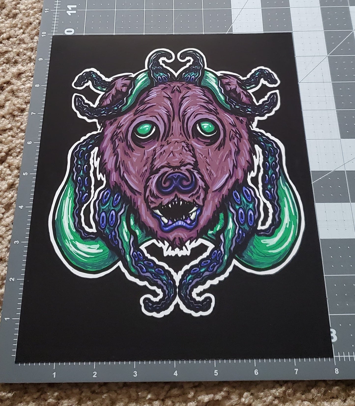Octobear Print