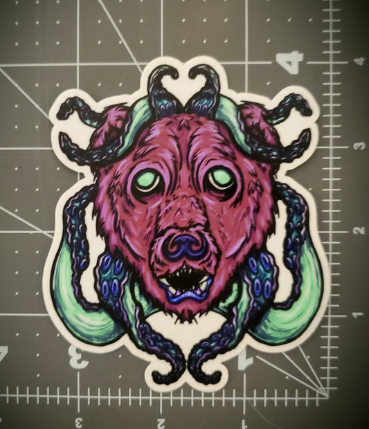 Octobear Sticker