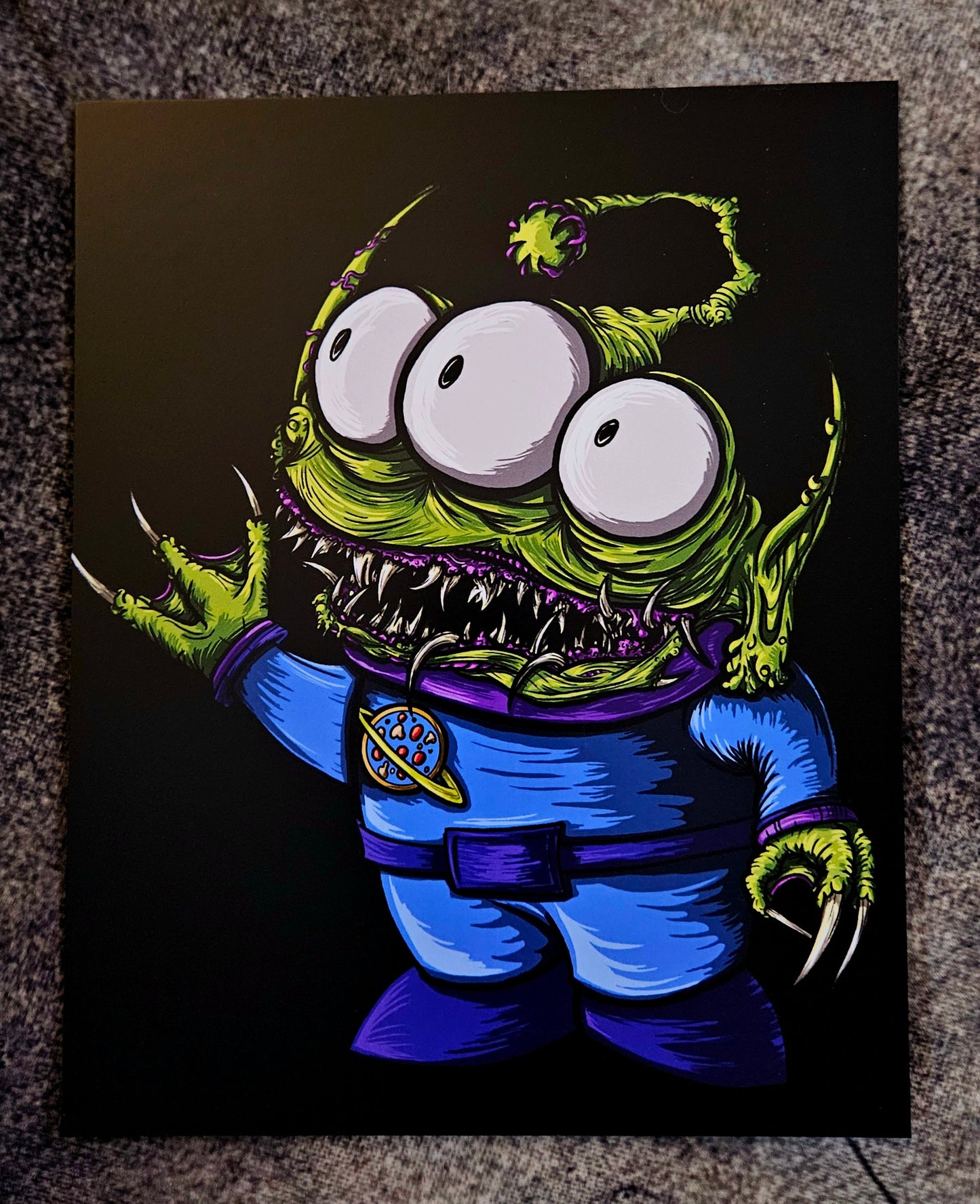 Toy Story Alien Print