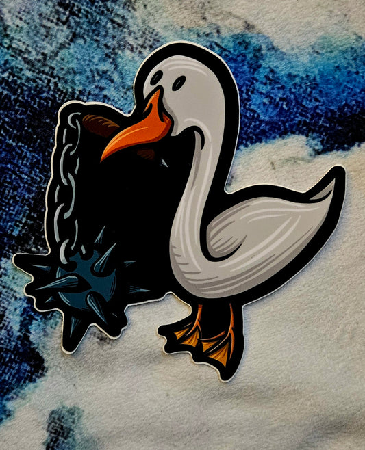 Flail Goose Sticker