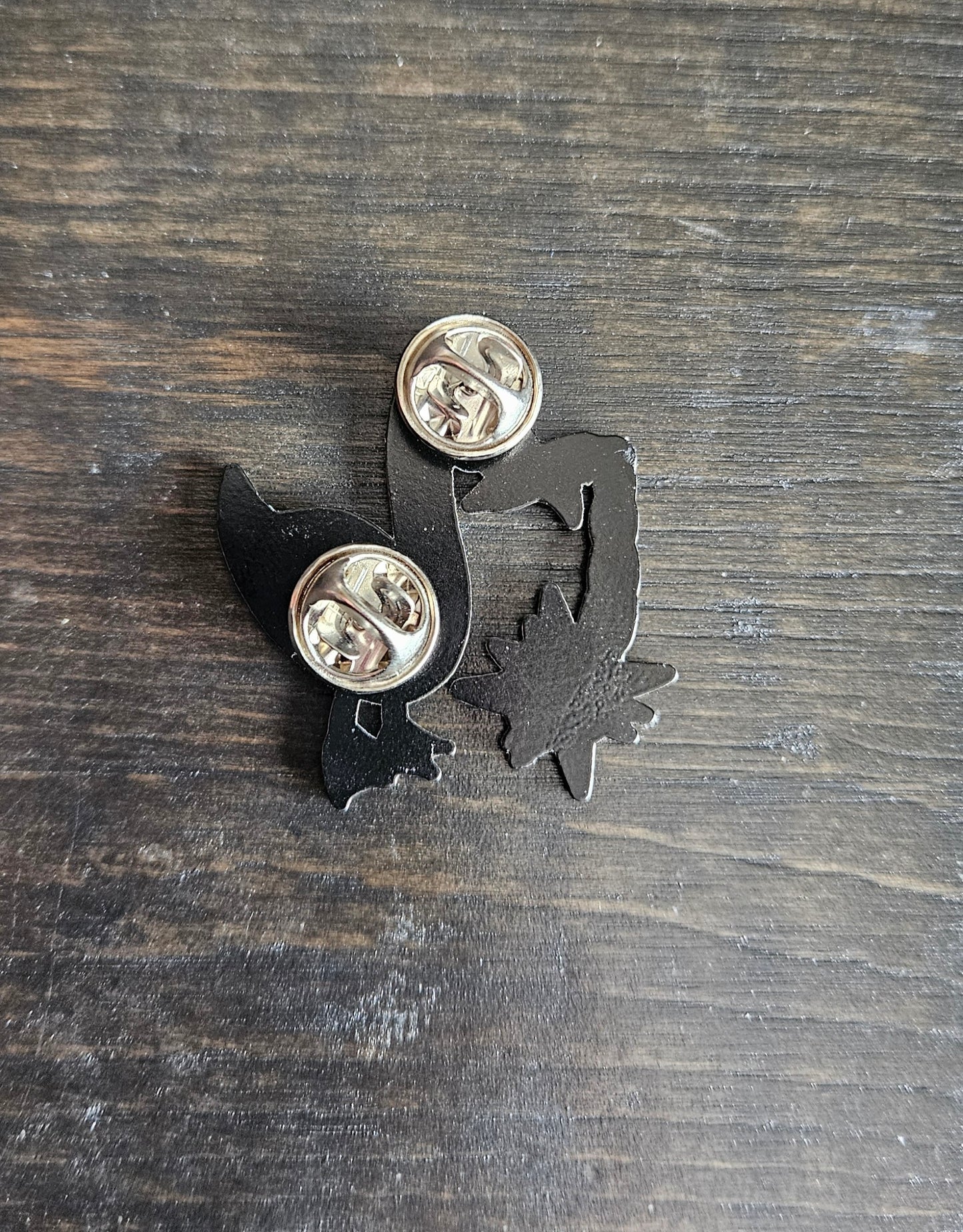 Goose Flail 1.5 Inch Glow In The Dark Pin