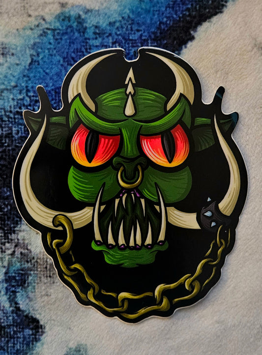Hodag Motorhead Sticker