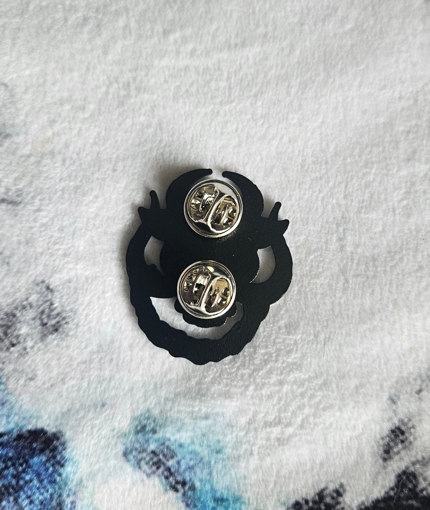 Hodag Motorhead 1.5 Inch Glow In The Dark Pin