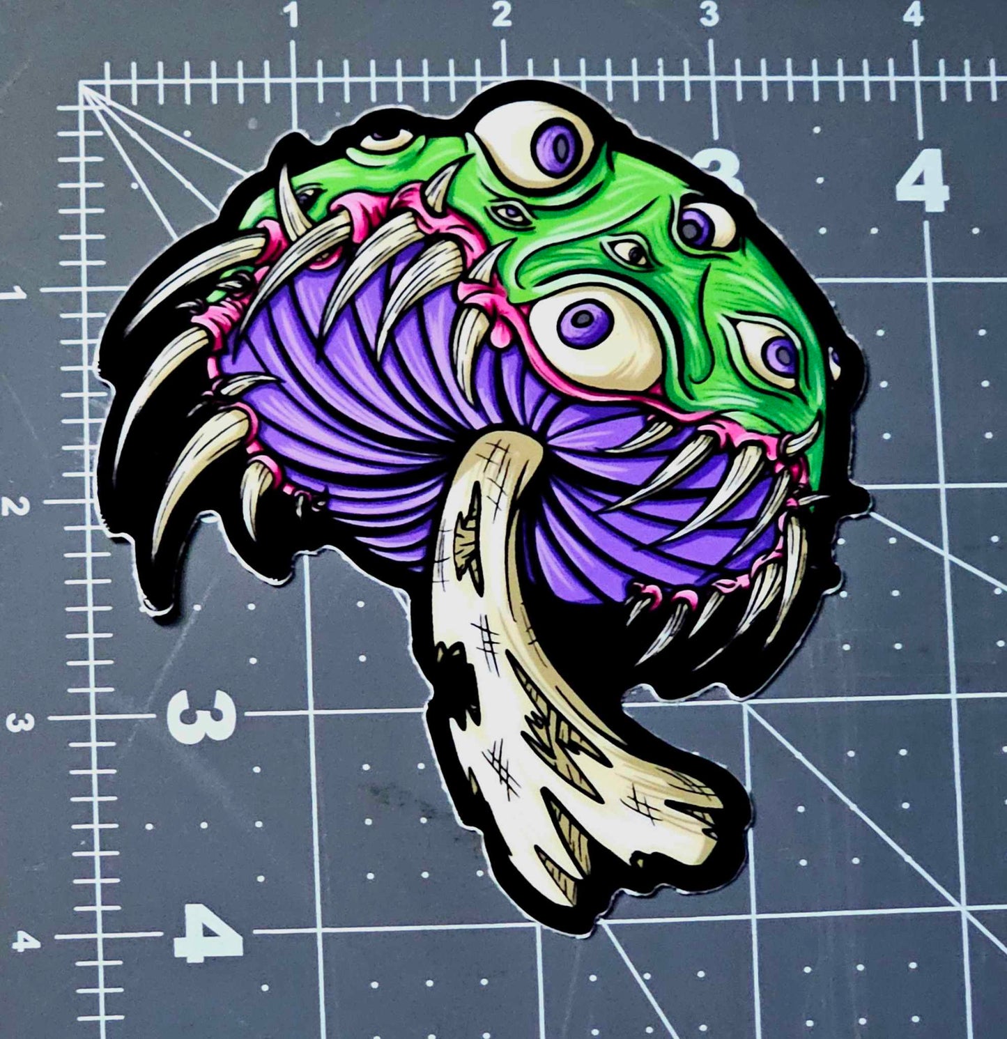 Eye Mushroom Monster Sticker