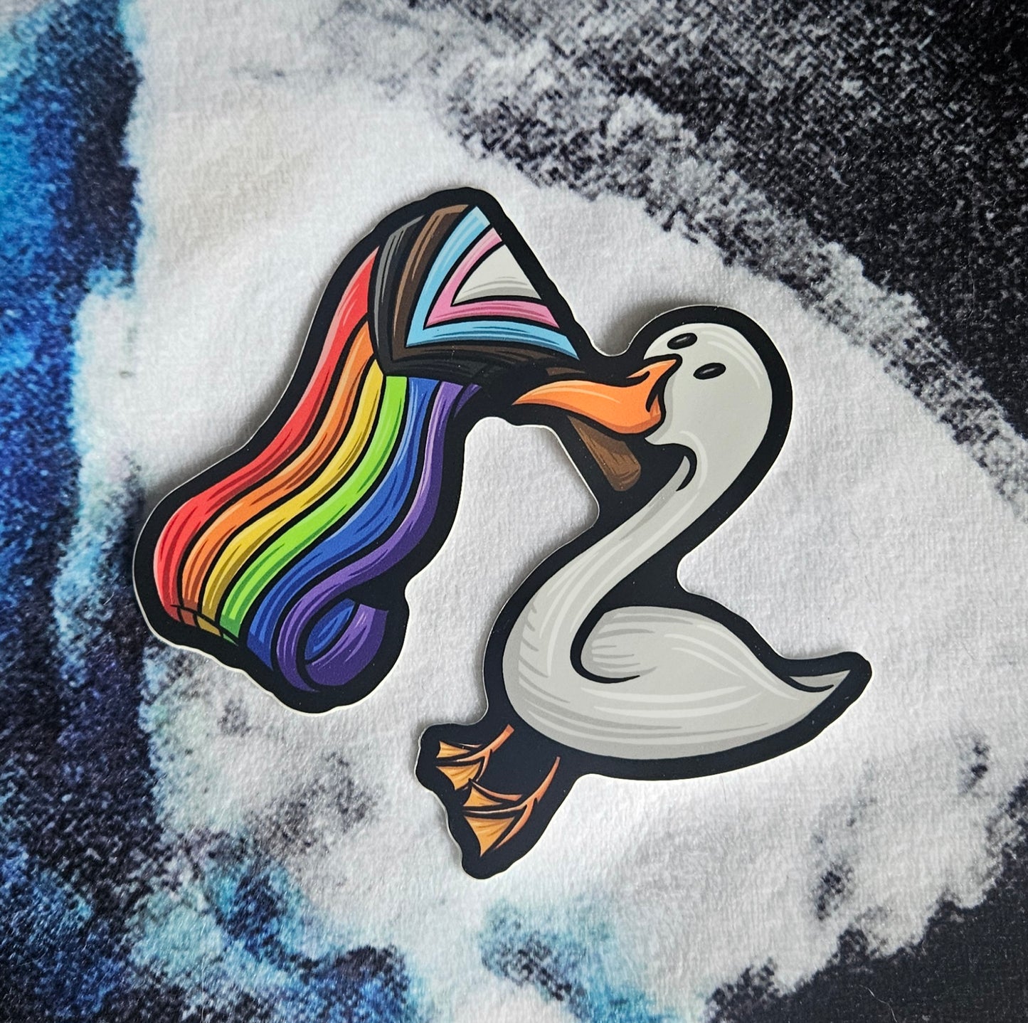 Pride Goose Sticker