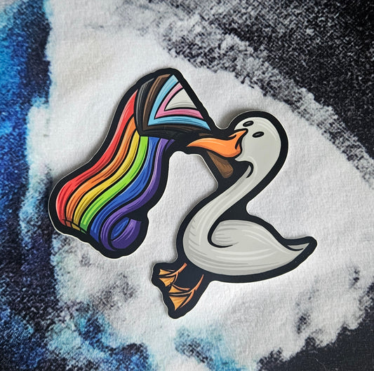 Pride Goose Sticker