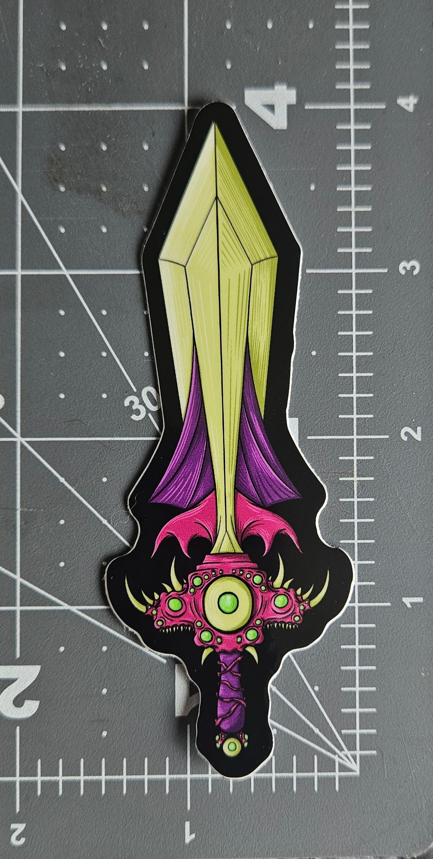Doom Sword Sticker