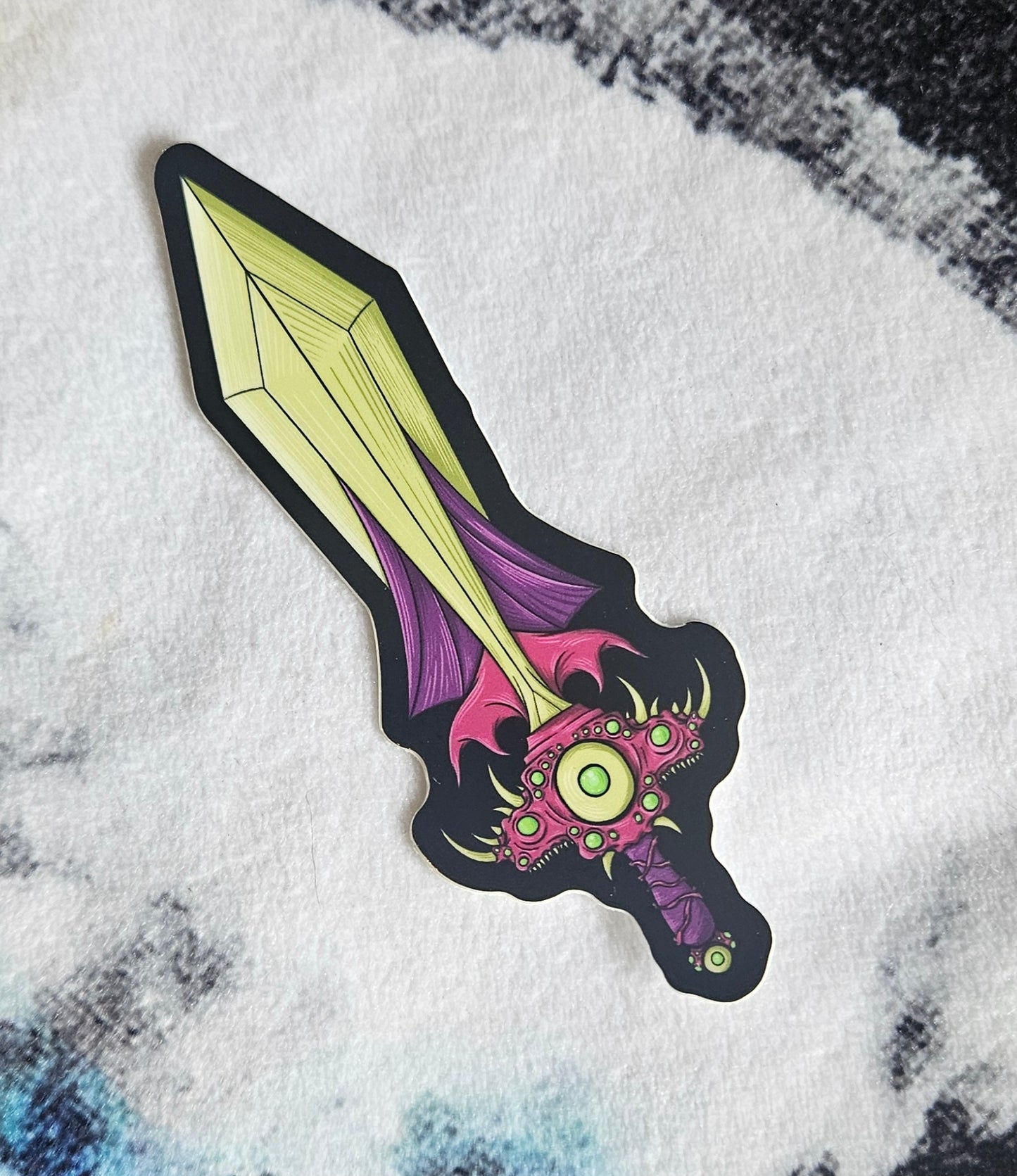 Doom Sword Sticker