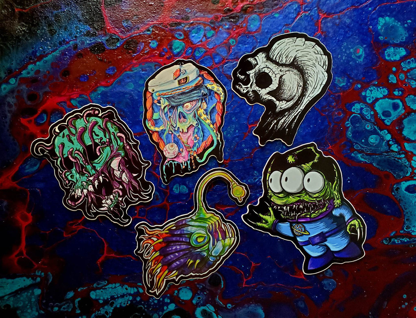 Horror 5 Sticker Pack